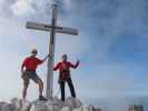 Ich und Axel auf der Großen Bischofsmütze, 2.458 m (20. Sep.)