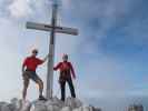 Ich und Axel auf der Großen Bischofsmütze, 2.458 m (20. Sep.)