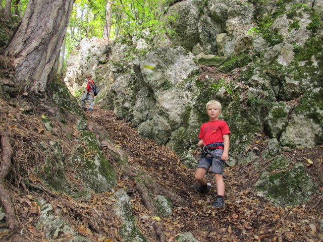 Miguel und Kimo am Ternitzer Steig