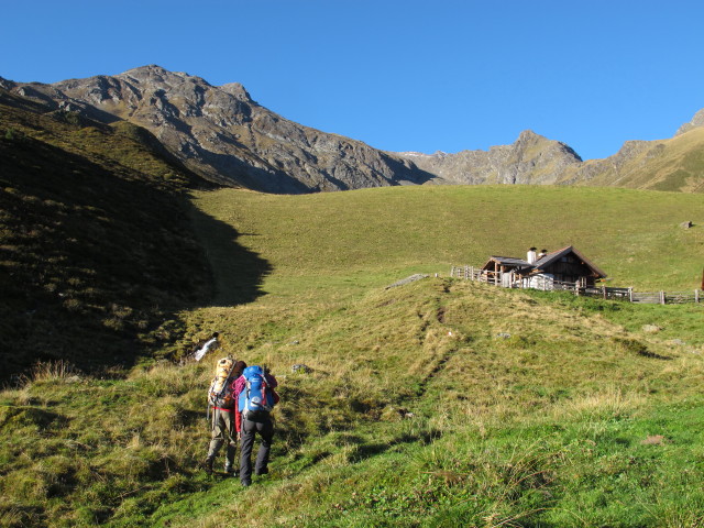 Christoph und Anna auf der Schäfalm (27. Sep.)