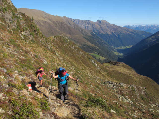 Gudrun und Anna zwischen K&ouml;llenzeiger und Dreizeiger (27. Sep.)