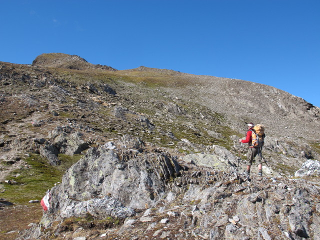 Christoph zwischen Oberstkogel und Zischgeles (27. Sep.)