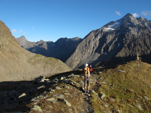 Christoph am Weg 143 zwischen Innerem Schwarzj&ouml;chl und M&uuml;nsterh&ouml;he (27. Sep.)