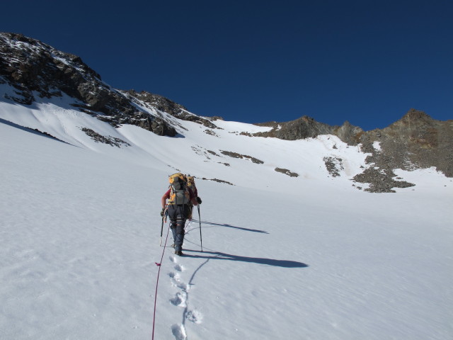 Gudrun und Christoph am L&auml;ngentalferner (28. Sep.)