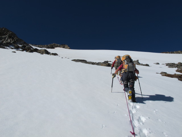 Christoph und Gudrun am L&auml;ngentalferner (28. Sep.)