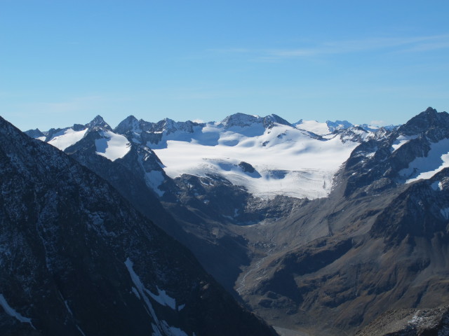 Sulztalferner vom L&auml;ngentaler Wei&szlig;er Kogel aus (28. Sep.)