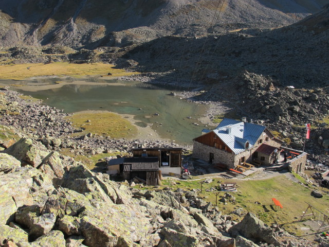 Winnebachseeh&uuml;tte, 2.361 m (29. Sep.)