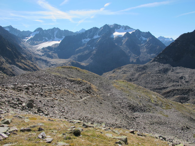 Weg 142 zwischen Winnebachkar und Zwieselbachjoch (29. Sep.)