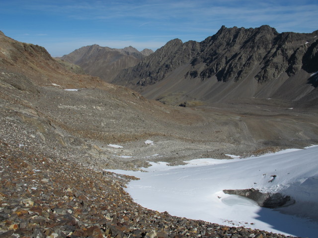 vom Zwieselbachjoch Richtung Norden (29. Sep.)