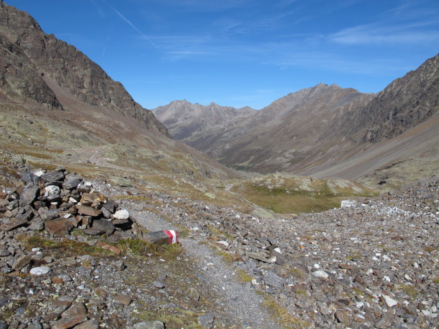 Weg 142 im Zwieselbachtal (29. Sep.)