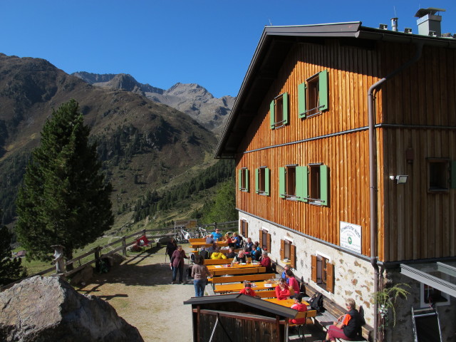 Schweinfurter H&uuml;tte, 2.028 m (29. Sep.)