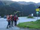 Gudrun, Christoph und Anna in Praxmar, 1.687 m (27. Sep.)