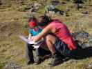 Anna und Gudrun am Dreizeiger, 2.388 m (27. Sep.)