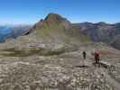 Anna und Gudrun zwischen Oberstkogel und Zischgeles (27. Sep.)