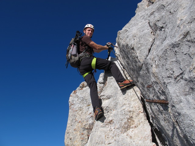 Jubil&auml;ums-Klettersteig: David (4. Okt.)