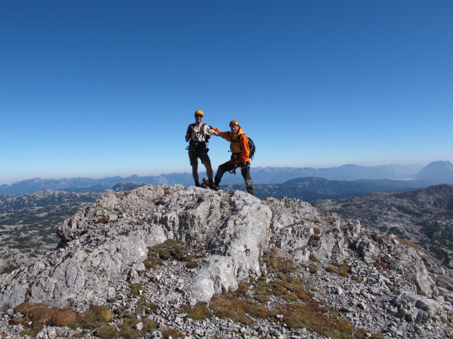 Ich und Erich zwischen Eselstein und Weg 674 (4. Okt.)