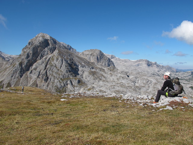 David am Sinabell, 2.349 m (4. Okt.)