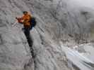 Erich auf Weg 618 zwischen Edelgrießgletscher und Rosmariestollen (5. Okt.)