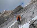 Erich zwischen Edelgrießgletscher und Rosmariestollen (5. Okt.)