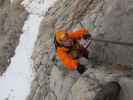 Hunerkogel-Klettersteig: Erich im Einstieg (5. Okt.)