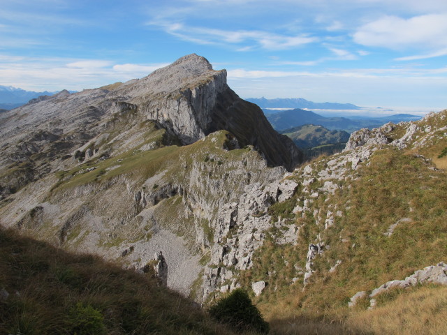 vom Vorgipfel des Strick Richtung S&uuml;dwesten
