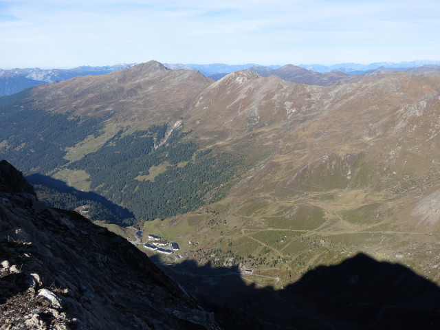 von der Lizumer Sonnenspitze Richtung Nordosten (18. Okt.)