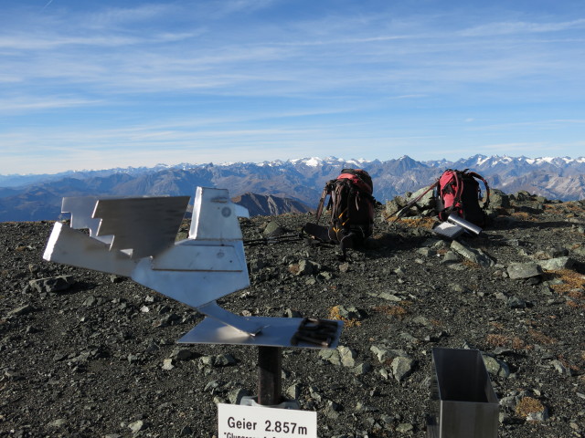 Geier, 2.857 m (19. Okt.)