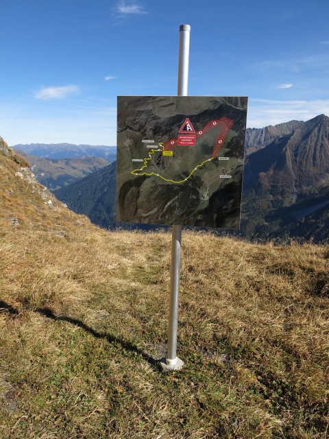 zwischen Wandspitze und Weitental (19. Okt.)