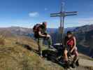 Christoph und Gudrun am Vorgipfel der Wandspitze (19. Okt.)