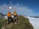 Axel und ich am Monte Gramolon, 1.814 m