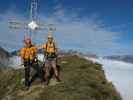 Axel und ich am Monte Gramolon, 1.814 m