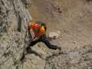 Via Ferrata Giancarlo Biasin: Axel im Einstieg