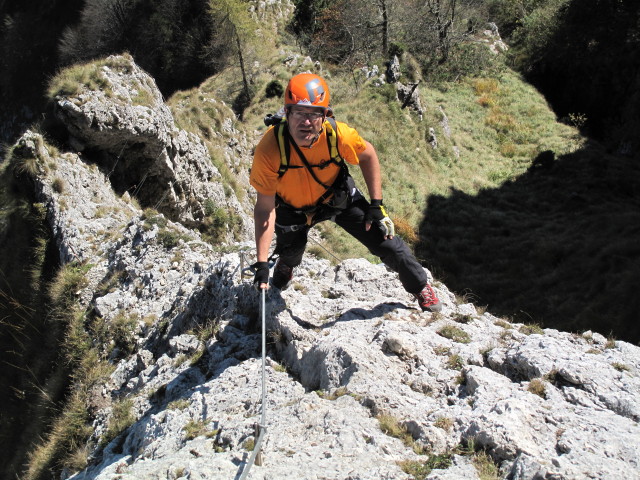 Via Ferrata Carlo Guzzella: Axel