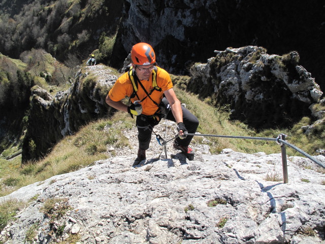 Via Ferrata Carlo Guzzella: Axel