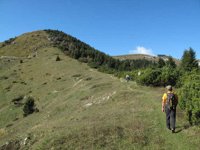 Axel zwischen Via Ferrata Carlo Guzzella und Rifugio Bassano