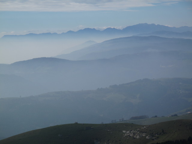 vom Monte Grappa Richtung Westen