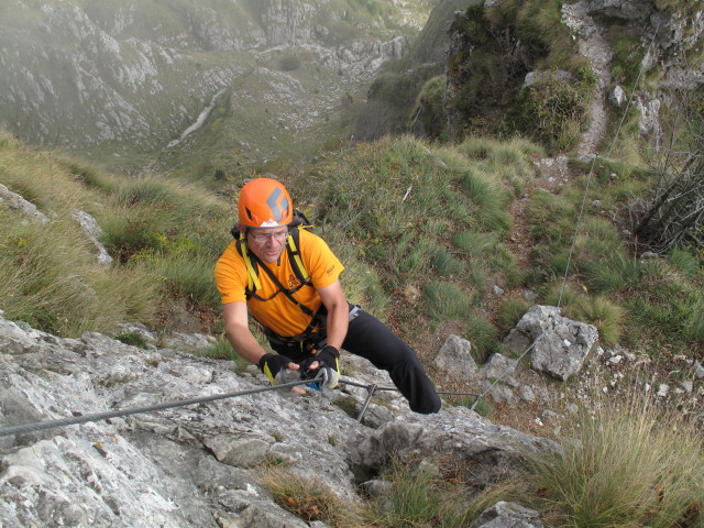 Via Ferrata Sass Brusai: Axel