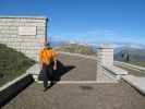 Axel beim Cimitero Austro Ungarico am Monte Grappa, 1.775 m