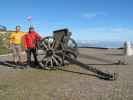 Ich und Axel am Monte Grappa, 1.775 m