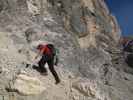 Axel auf der Passeggiata della Croda