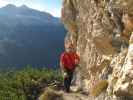 Axel auf der Passeggiata della Croda