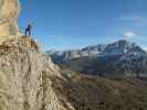 Axel auf der Passeggiata della Croda