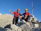 Axel und ich auf der Punta Erbing, 2.301 m