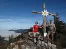 Carmen und ich am Hühnerkogel, 1.474 m