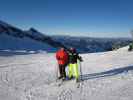 Erich und ich auf der Alpincenterpiste