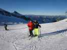 Erich und ich auf der Alpincenterpiste