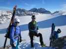 Maria und Hans am Unteren Eisstein, 2.654 m