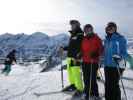 Ich, Doris und Sandra auf der Piste 11a