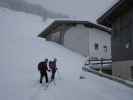 Axel und Lea auf der Unteren Prädastenalm