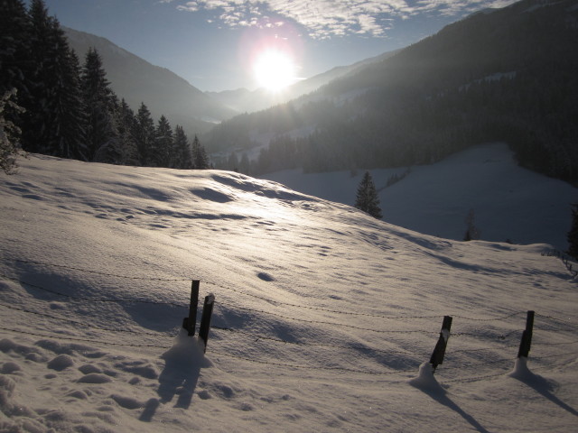 Langer Grund von Hinterstein aus